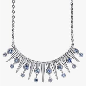 Brighton Silver Plated Halo Ice Necklace